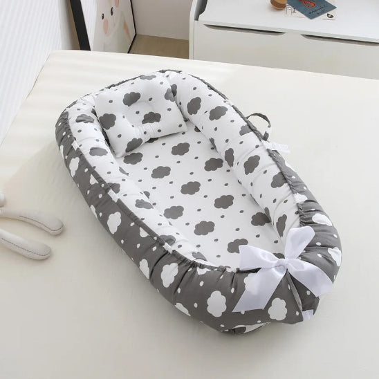 Bebe reducteur de lit sécurisant positive favorise endormissement naturel