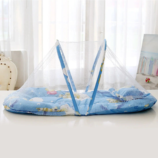 Lit toile pour bebe matelas oreiller pour un confort optimal de bébé