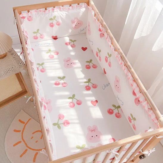 Tour de lit bebe original cocon douillet transforme magiquement chambre bébé