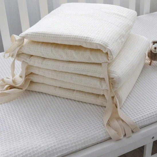 Tour de lit bebe respirant tissu polyester résistant au frottement