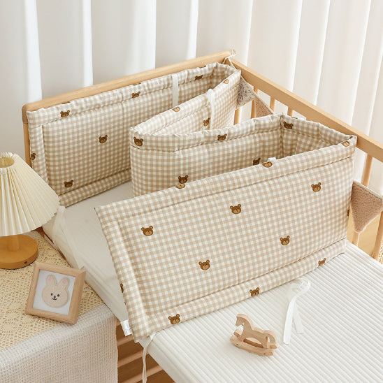 Tour de lit garcon ours modulable