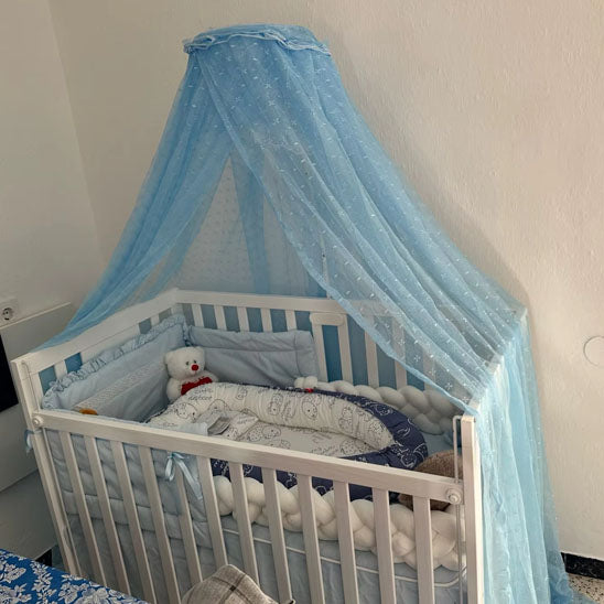 ciel de lit pour bebe feerique cree environnant apaisant