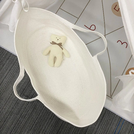 couffin bebe blanc ravive la piece de chambre bebe