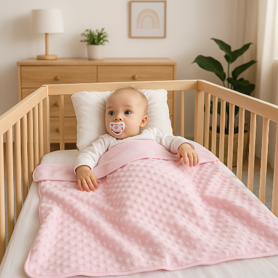 couverture bebe agréable sans irriter peau de bébé
