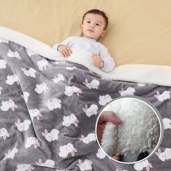 Couverture bébé hiver protège contre froid