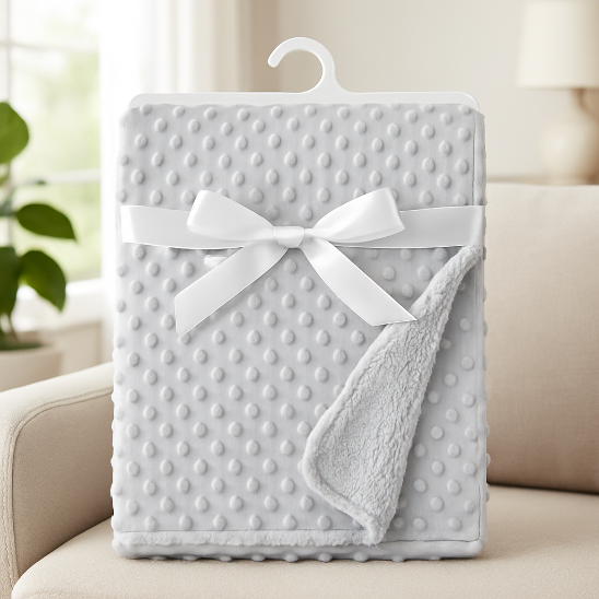 couverture bebe polaire multifonctionnelle utilisable comme couette