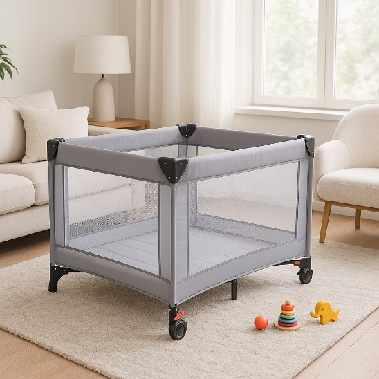 lit bebe parapluie élégant embellit chambre bébé