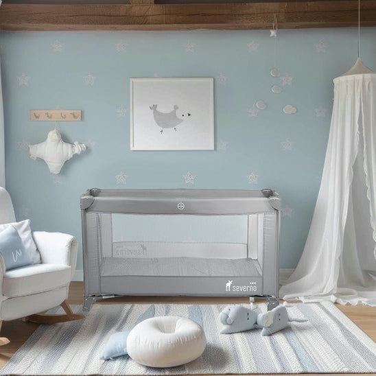 Lit parapluie bébé matériau plastique résistant aux taches