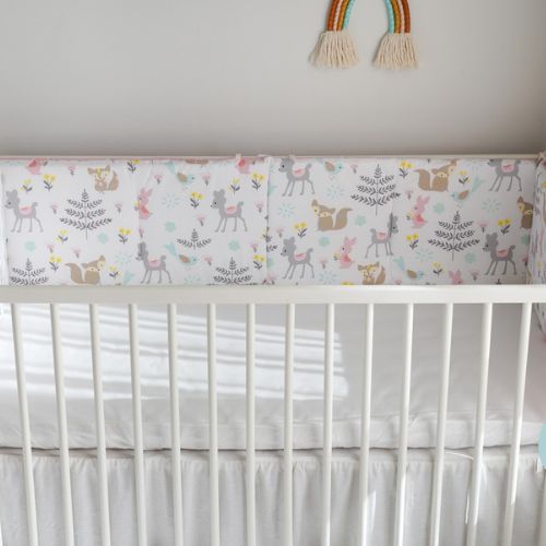 tour de lit bebe animal vegetation epure chambre bebe