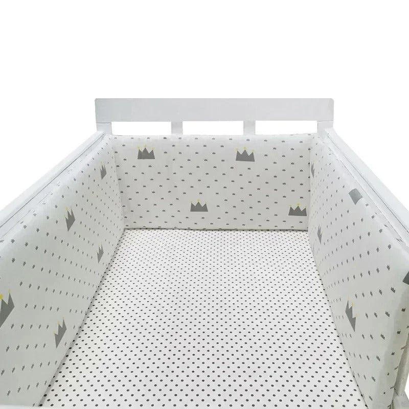 tour de lit pour bebe pointille couronne embellir avec style
