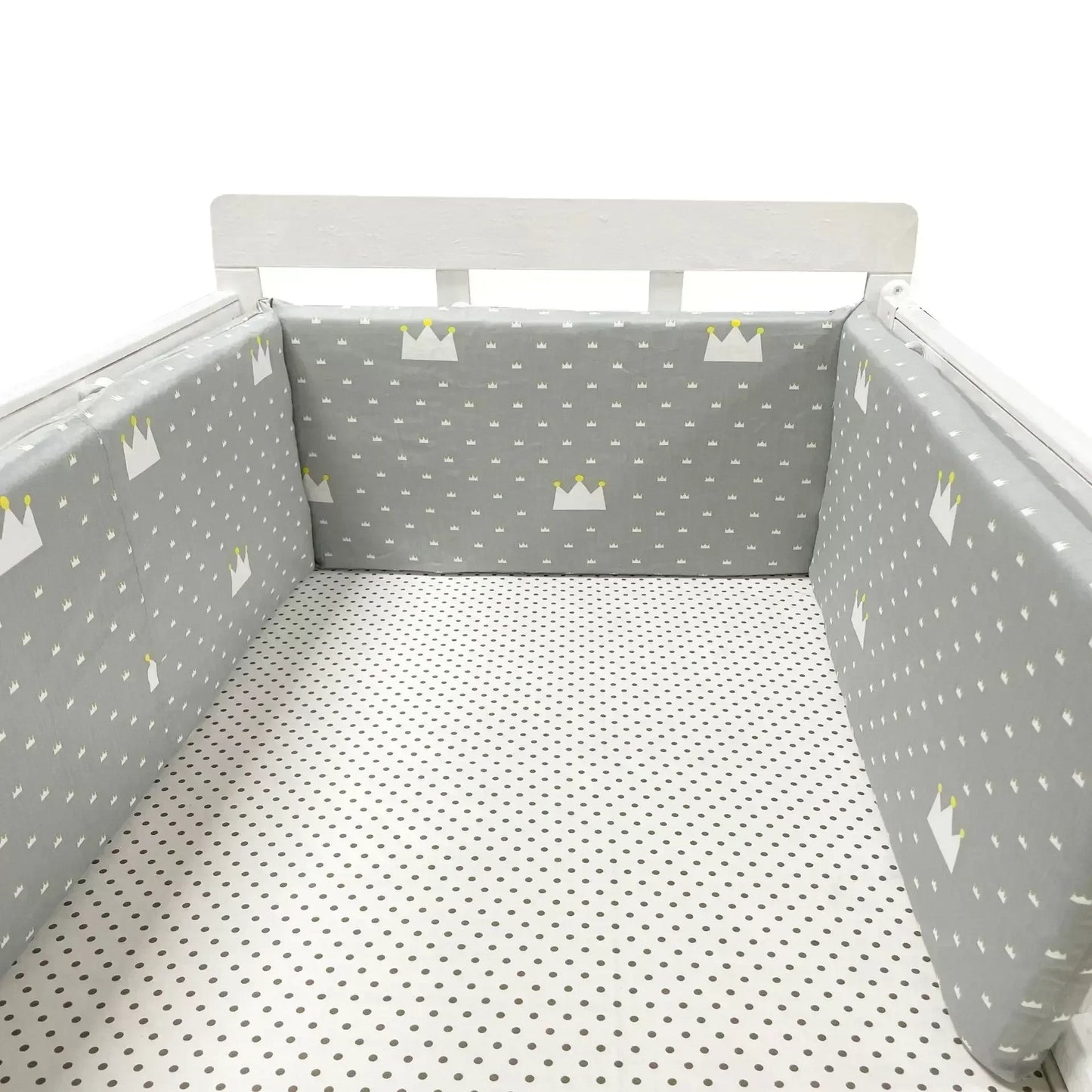 tour de lit pour bebe taille couronne protege contre coincement bras bebe