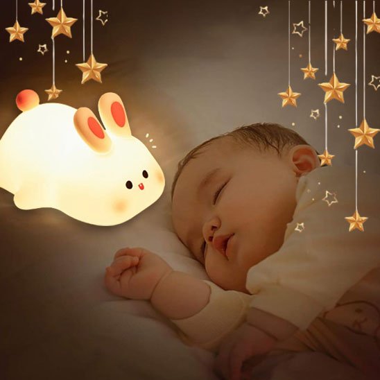 Veilleuse bebe lumière apaisante pour nuit pleine de douceur