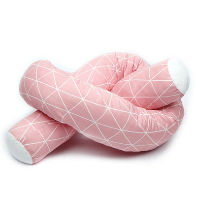 Boudin lit bebe rose pliable