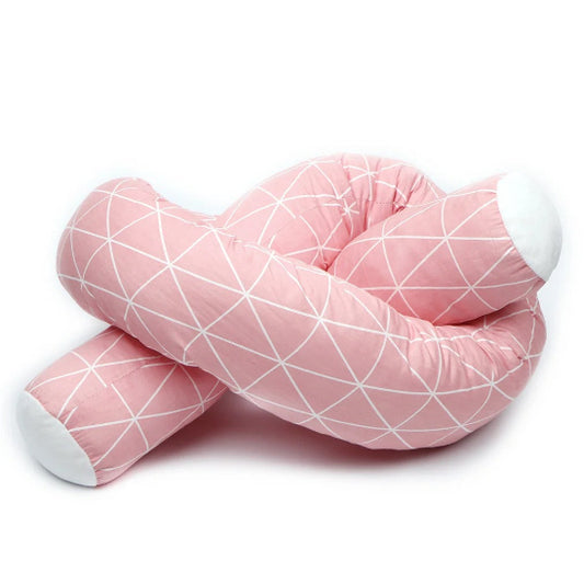 Boudin lit bebe rose pliable