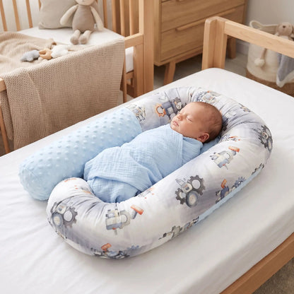 Boudin pour tour de lit appui tête pour sommeil confortable bébé
