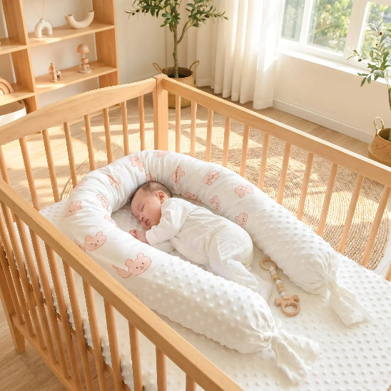 Boudin pour tour de lit moelleux pour sommeil serein bébé