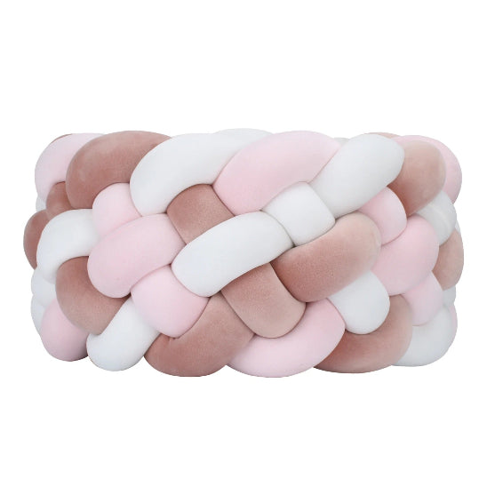 Boudin pour tresse de lit bois de rose couleur attrayante