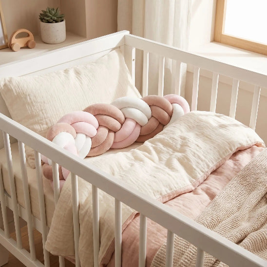 Boudin pour tresse de lit verte protecteur
