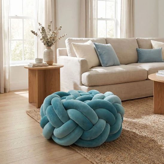 Boudin pour tresse de lit verte décoratif embelissant chambre bébé
