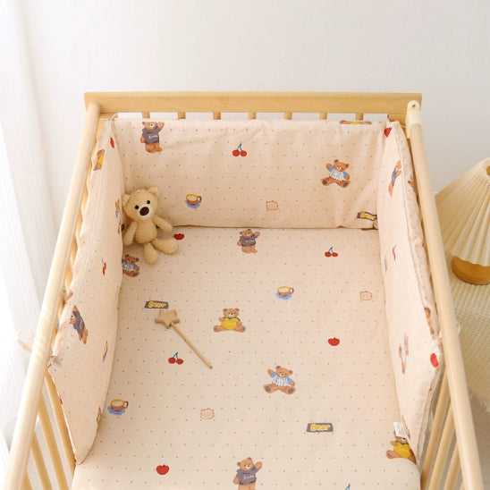 Contour de lit bebe forme U facilement modulable