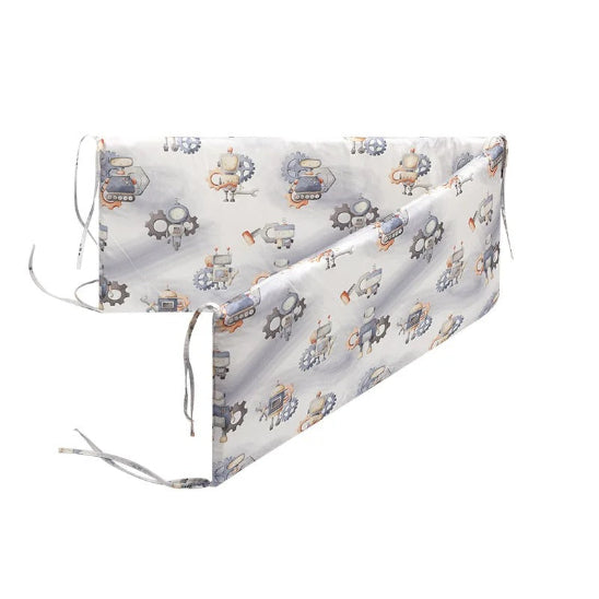 Contour de lit coussin douceur protectrice pour nuit paisible