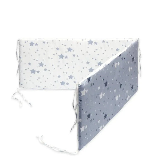 Contour de lit coussin motif étoilé apporte touche élégante chambre bébé