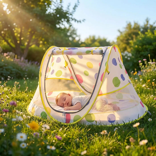 Couffin nomade anti uv protecteur solaire