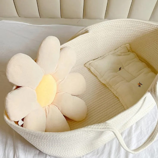Couffin pour bébé ivoire blanc mignon