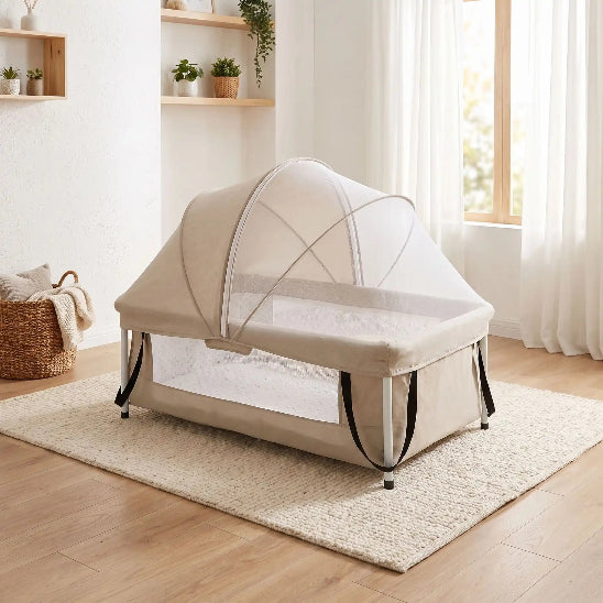Couffin transportable 90 cm beige