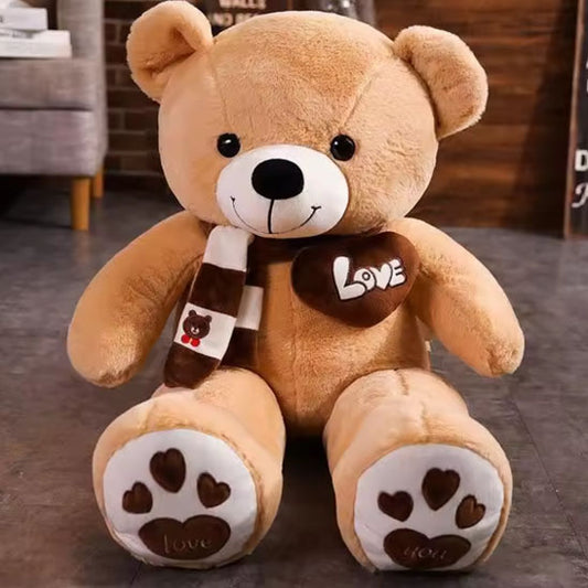 Doudou pour bebe peluche avec sa tête adorable et taille impressionnante 