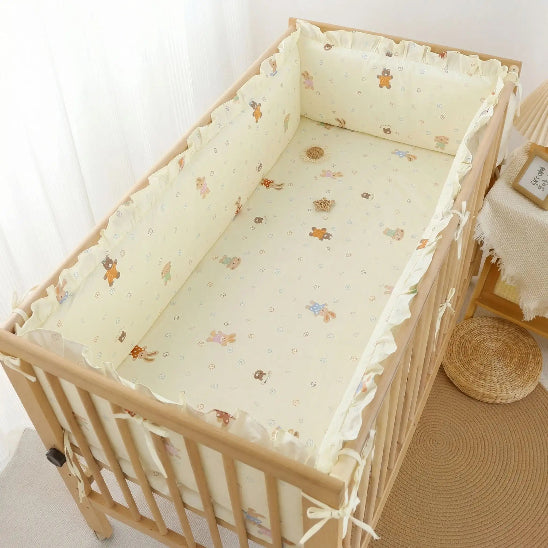 Entourage de lit pour bebe couverture complète pour protection bébé