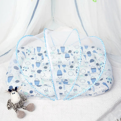 Lit pour bebe en toile anti-moustiquaire cocon portable