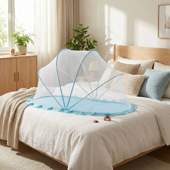 Lit pour bebe en toile décoratif embellit chambre bébé