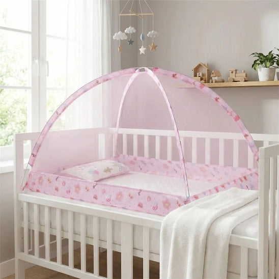 Lit toile pour bebe motif mignon captive attention bébé
