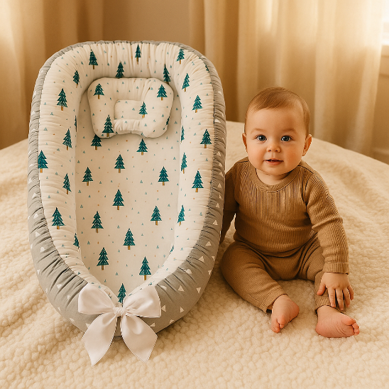 Reducteur de lit bebe hypoallergenique pour sommeil confortable bébé
