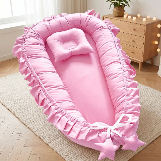 Reducteur de lit cododo rose portable
