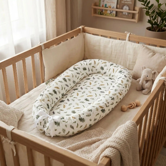 Reducteur de lit cododo vert kaki blanc ajustable