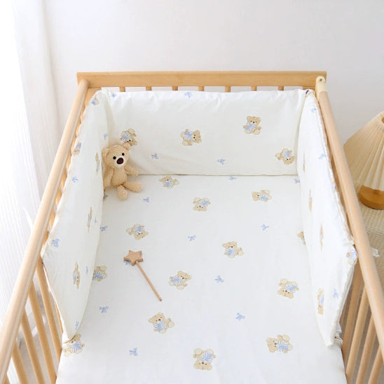 Tour de lit bébé garçon ésthetique sublime chambre bébé