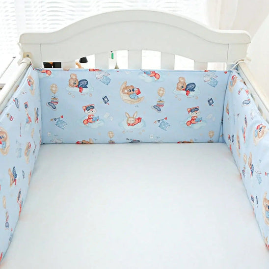 Tour de lit bebe rembourrage anti-choc pour éviter les blessures