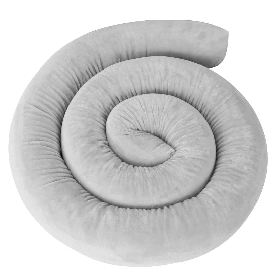 Tour de lit boudin résistant  conserve sa forme après plusieurs lavages.