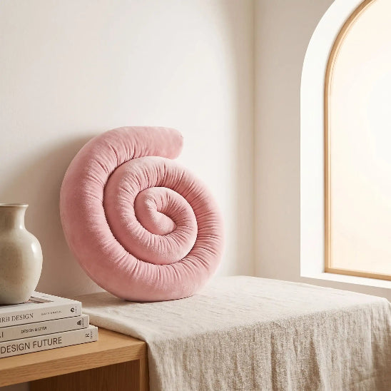 Tour de lit boudin rose confort