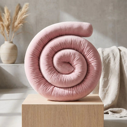 Tour de lit boudin rose décor