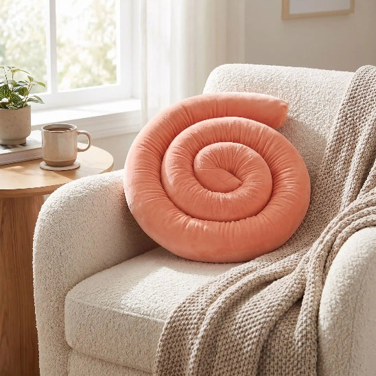 Tour de lit boudin rose rose corail