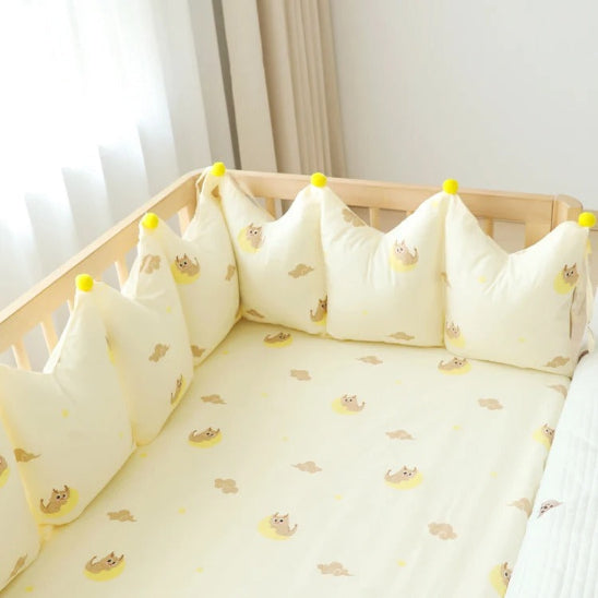 Tour de lit cododo 3 cotés motif dragon lune mignon