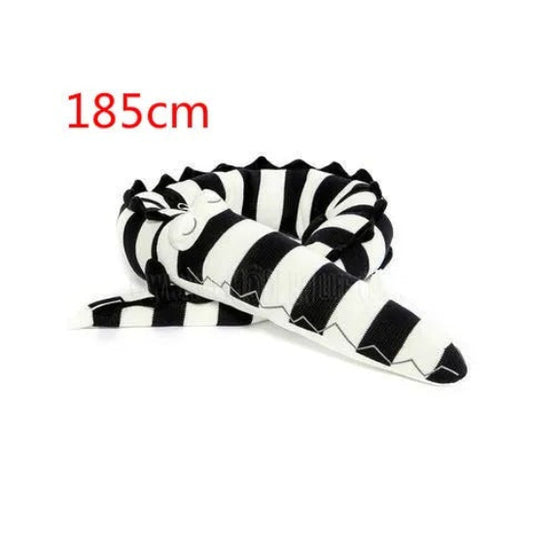 Tour de lit en boudin motif bande sert de protection de bébé