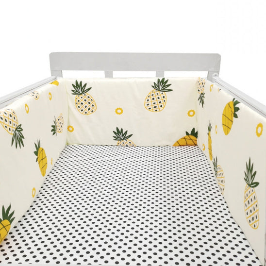 Tour de lit modulable style ananas motif épurée