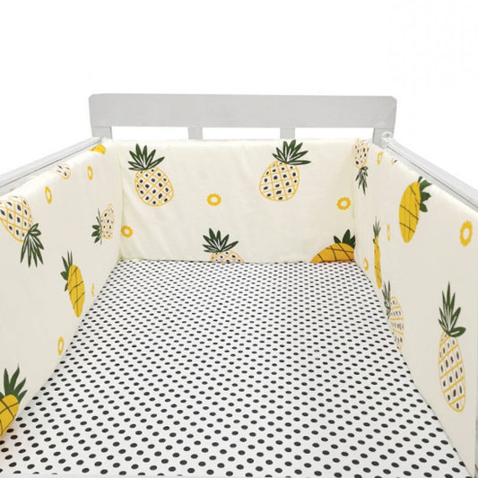 Tour de lit modulable style ananas motif épurée