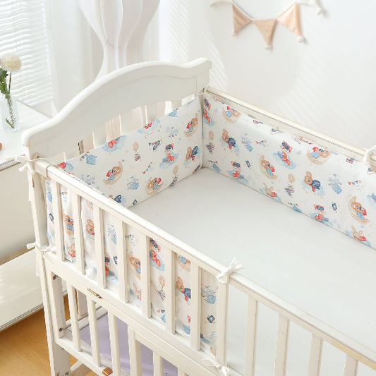 Tour de lit pour bebe garcon motif animal mignon