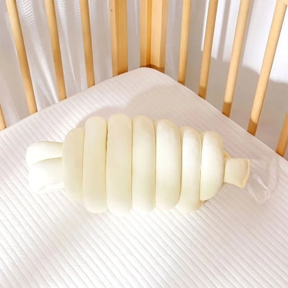 Tressé de lit 5m crème blanche torsadé