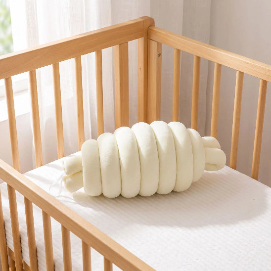 Tressé de lit 5m crème blanche